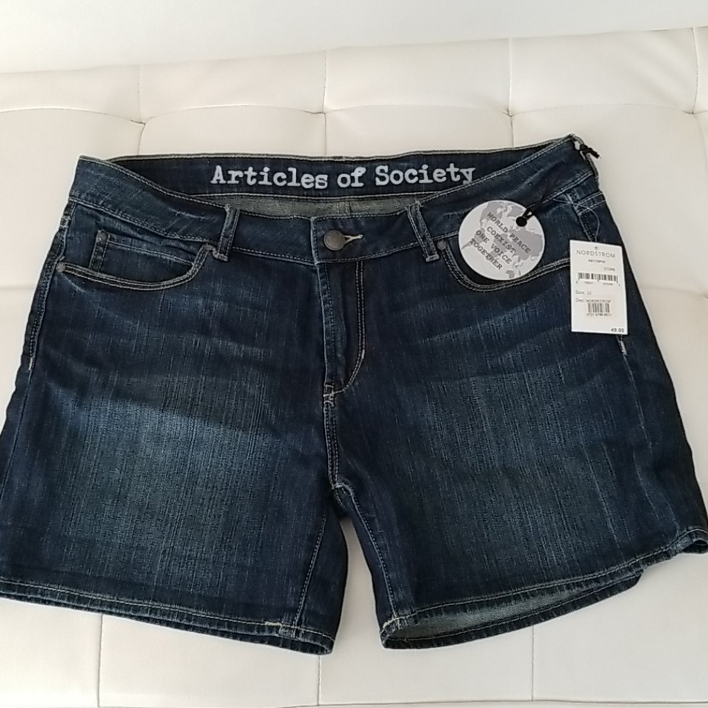 Articles of Society Jean Shorts
